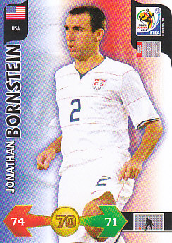 Jonathan Bornstein USA Panini 2010 World Cup #341